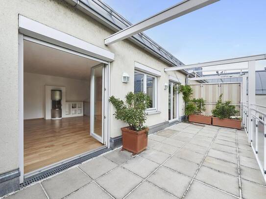 Leben über den Dächern - Dachterrassen Maisonette mit Panoramablick