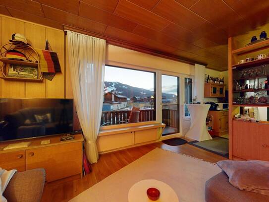 ZWEITWOHNSITZ: Gemütliche & gepflegte 2-Zimmer-Balkonwohnung in Flachau - Ski amadè