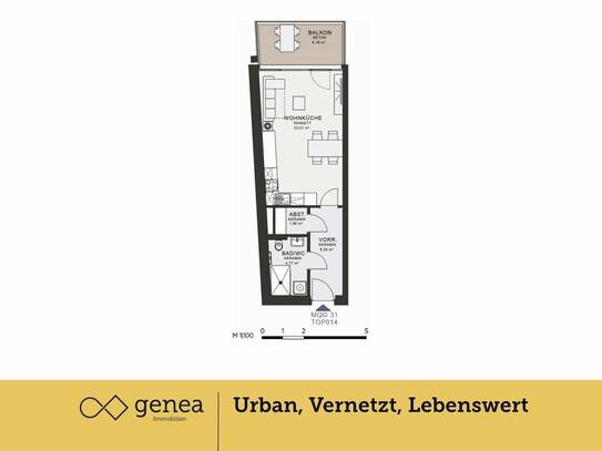 Nahe Innenstadt | Urbaner Wohnen | MQG | ERSTBEZUG