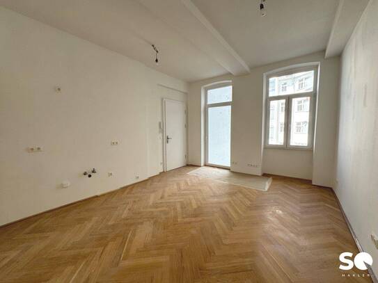 #SQ - ERSTBEZUG: HELLE 2-ZIMMER-ALTBAUWOHNUNG MIT BALKON!