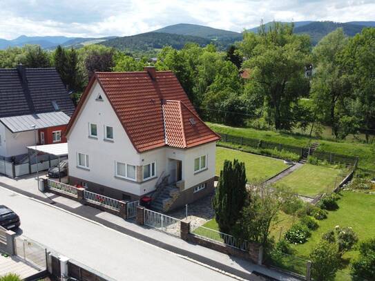 Gepflegtes Einfamilienhaus in ruhiger Lage im Schwarzatale bei Ternitz