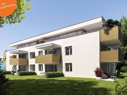 3-Zi südseitige Wohnung Top B5 um € 1.712,- inkl. Einbauküche und mit Wohnbauförderung in Seenähe