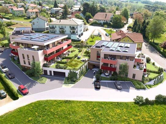 Kompakte Kleinwohnung mit schöner Loggia in den STADTTERRASSEN PEUERBACH - provisionsfrei!