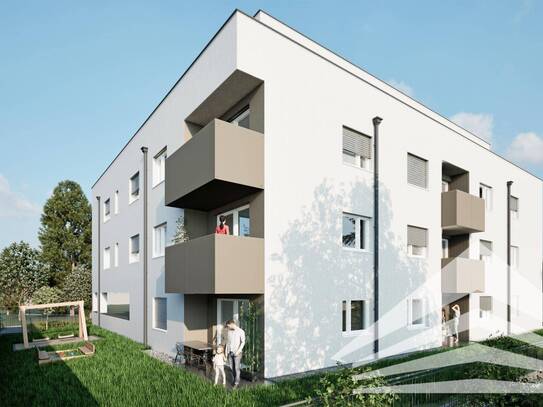 **Verkaufsstart Gartenstraße** 3-Zimmer Neubauwohnung mit Loggia in Bestlage - TOP 12