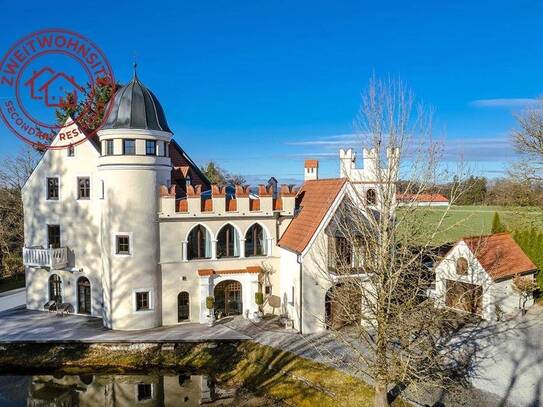 Große Oper!Schloss mit Blick auf Burghausen - nur 1h von München entfernt