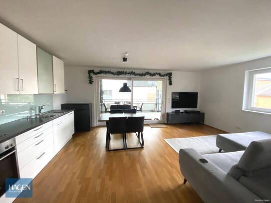 Stilvolle 3 Zimmerwohnung mit großer Terrasse in Top-Lage von Lustenau!