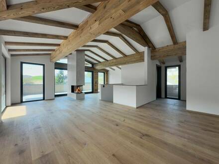 Stylische Luxus-Dachgeschosswohnung mit Bergblick ( 05587 )