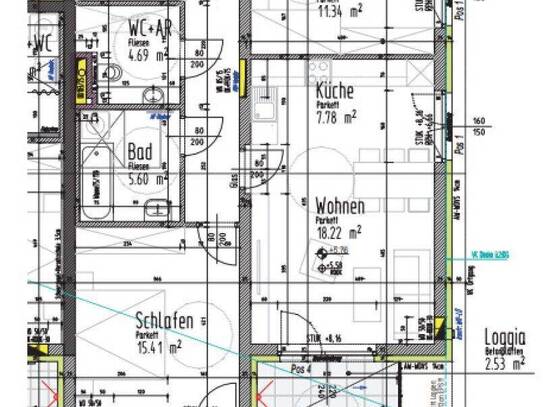 Objekt 2169: 3-Zimmerwohnung in 4912 Neuhofen im Innkreis, Allee 31, Top 9 (inkl. KFZ-Abstellplatz)