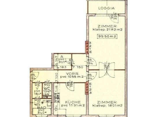 2-Zimmer-Wohnung mit Loggia, Top 27