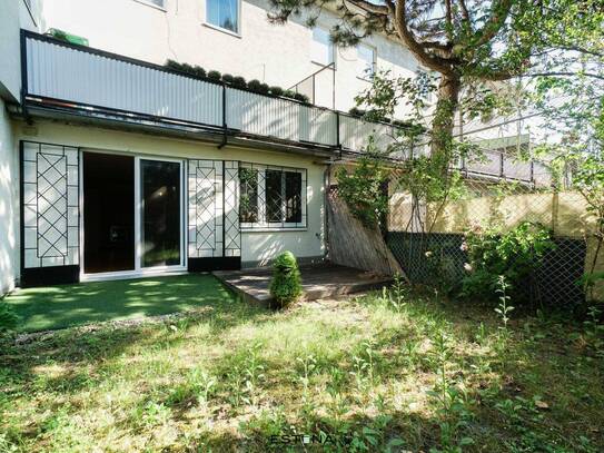 Charmante Gartenwohnung mit Garage und idealer Anbindung