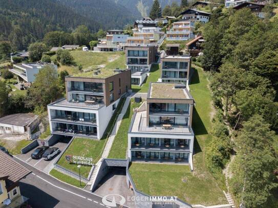 5700 Zell am See: Investment mit Selbstnutzung; 3 Zimmer Apartment 79m² mit 45m² Terrasse, Seeblick, unverbaubarer Weit…