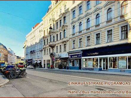 +++TOP >>> Brachenfreies Geschäftslokal TOP auf der Pilgramgasse gelegen! Nähe U-Bahn & Bus Haltestelle!