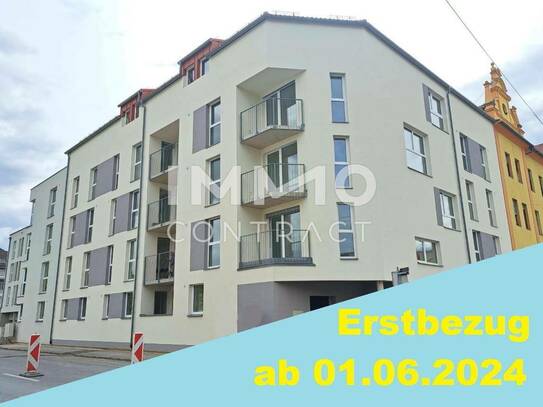 ERSTBEZUG: geförderte 2 Zimmer Wohnung mit TERRASSE/LOGGIA - Dornschneidergasse 27 - Top 02