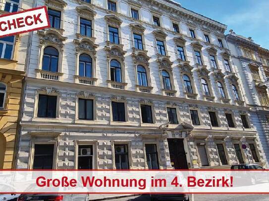 Große Wohnung im gepflegten Altbau nähe Hauptbahnhof!