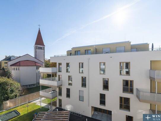 PROVISIONSFREI! Lichtdurchflutete 2-Zimmer-Wohnung mit Balkon und Grünblick