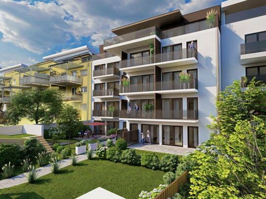TrendiNG LEND ANderMUR sonnige 3ZI mit Balkon hochwertige Architektenplanung