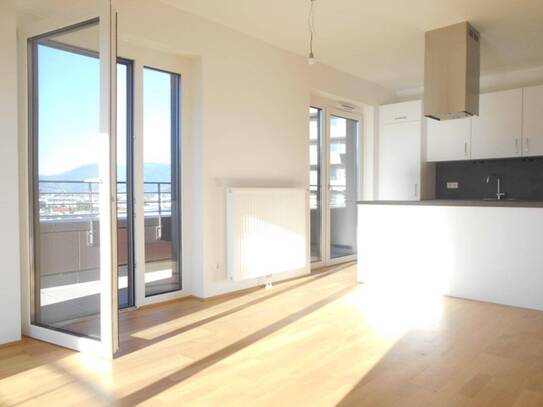 Q5 am PARK Traumblick 16./letztes OG 3ZI sonniger 23m² Eck-Balkon