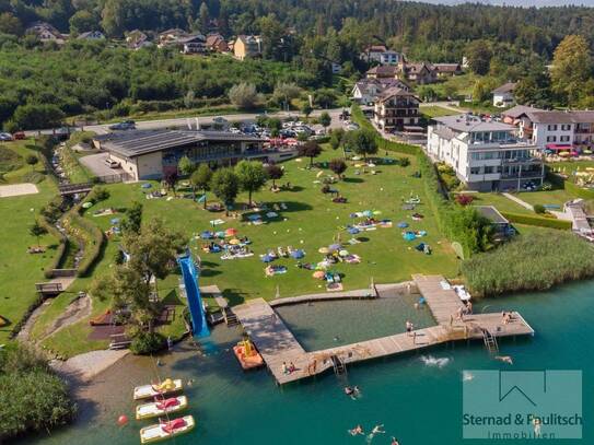 RESERVIERT |Hochwertige Mietwohnung | Strandbad in unmittelbarer Nähe |Auen am Wörthersee|Pool, Fitnessraum, Fahrradkel…