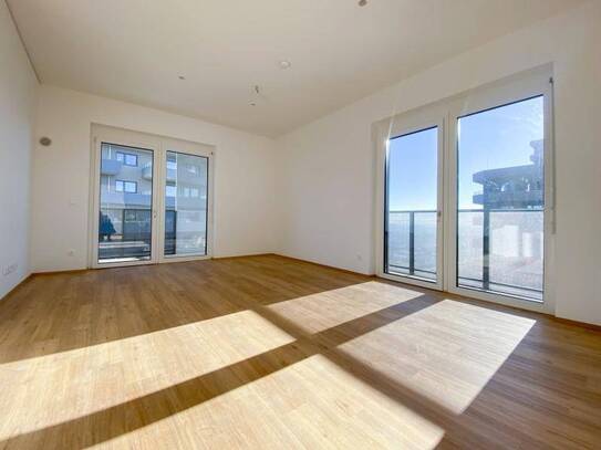 modernes Wohnen mit Top Aussicht: 3-Zimmer Wohnung mit 26m² Balkon - Erstbezug!