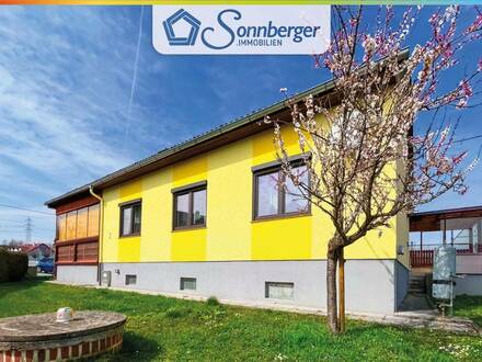 TIME TO SHINE – Pfiffiger Bungalow, vollunterkellert mit Garage in Kronstorf