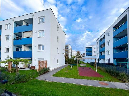 Moderne Wohnung mit Loggia, Garage & Südbalkon in Schwertberg, Oberösterreich - 3 Zimmer, 81,86m² für 904,09 € Miete