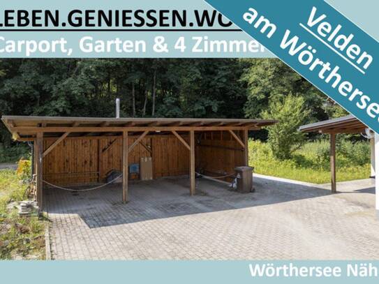 CARPORT, GARTEN UND 4 ZIMMER