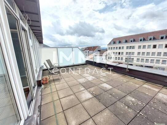 Tolle 2-Raum 78m² Wohnung mit Terrasse 31m² / Lift im Zentrum von Amstetten