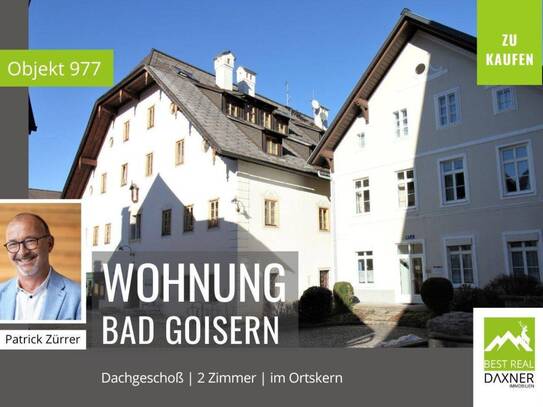 2 Zimmer Dachgeschosswohnung im Kern von Bad Goisern