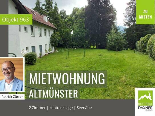 Charmante Erdgeschosswohnung im Herzen von Altmünster!