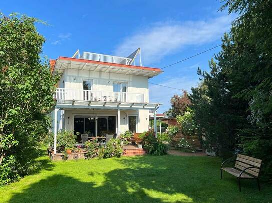 Einfamilienhaus mit Dachterrasse und Gartenparadies #Seenah #Solaranlage