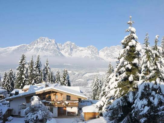 Chalet mit Panoramablick im Skigebiet Wilder Kaiser Brixenthal - Ellmau