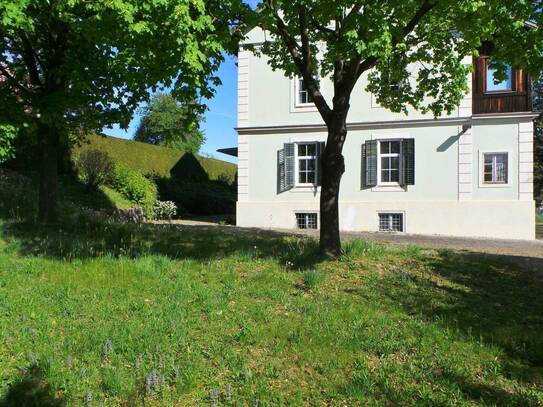 Historische Altbau-Villa, sonnige 4ZI+Garten, 2 Parkplätze