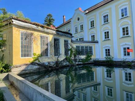 Werkstatt und Atelier in idyllischer Lager in einer historischen Mühle direkt am Mühlbach mit günstiger Pauschalmiete (…