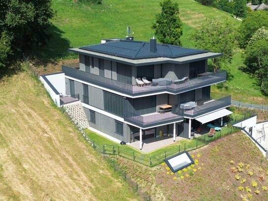 Traumhafte Gartenwohnung mit Fernblick am Millstätter See