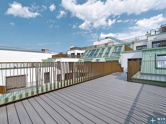 EXKLUSIVES DACHGESCHOSS! Klimatisierter Erstbezug mit herrlicher Dachterrasse