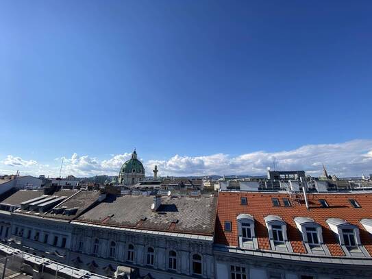 Dachgeschoß-Wohnung im Botschaftsviertel im herrschaftlichen Palais - zu kaufen in 1040 Wien