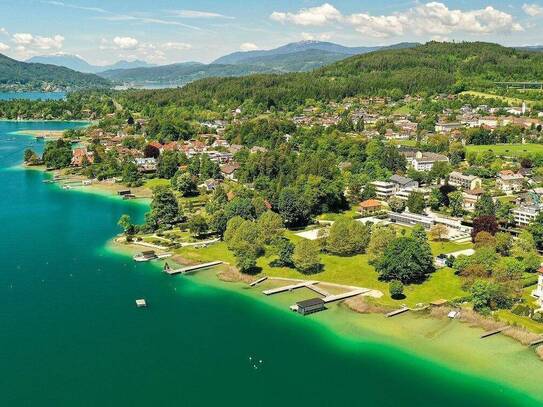 NEU "MÄRCHENHAFT WOHNEN AM WÖRTHERSEE!" 56 M² 2-ZIMMER GARTENWOHNUNG IM "SCHLOSSPARK KRUMPENDORF"