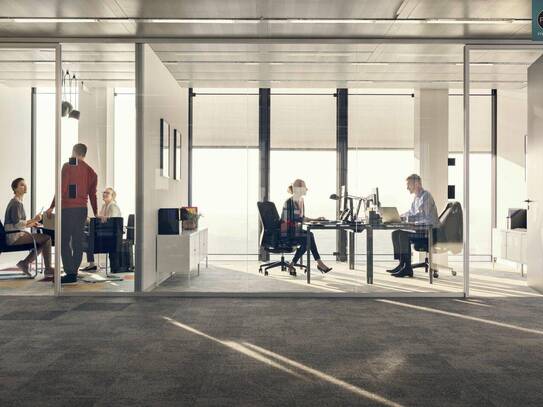 Office im einzigartigen Hochhaus mit ausgezeichneter Infrastruktur und Panoramablick!