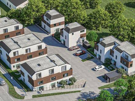 NEU! ++ 12 exklusive Reihenhäuser + 2 Einfamilienhäuser in Top-Baumeisterqualität (Ziegelmassivbauweise) ++ schlüsselfe…