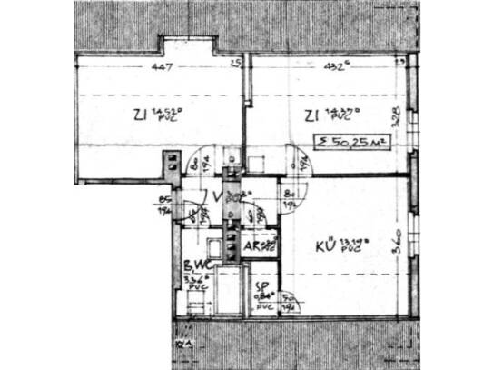 2-Zimmer-Wohnung, Top 5