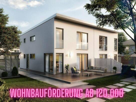 Neues Zuhause in Vorarlberg - Doppelhaushälfte mit Garten, Terrasse & Erstbezug! Min 120.000 Wohnbauförderung. (Haus B…