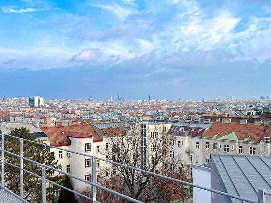 Exklusive Penthouse-Maisonette mit 2 Terrassen und eigenem Lift in der Wohnung nahe Schönbrunn