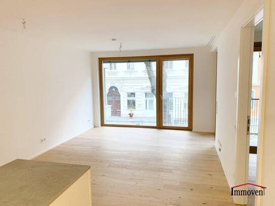 TOPLAGE und ERSTBEZUG: Straßenseitige, moderne 2-Zimmerwohnung mit Loggia! Besichtigung ab Ende Jänner/Anfang Februar 2…