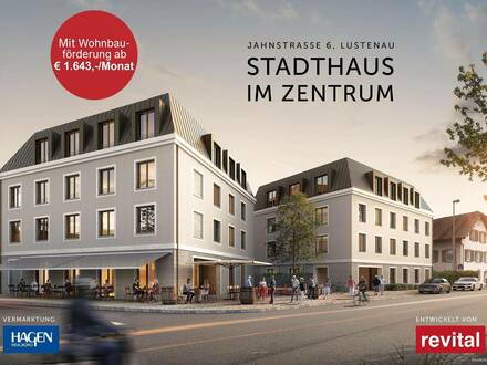 Neubau im Zentrum - Top B.073-Zimmerwohnung im 2. OGWOHNBAUFÖRDERUNG