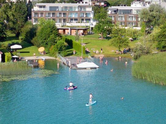 Seewohnung am Faaker See mit vollem Seeblick