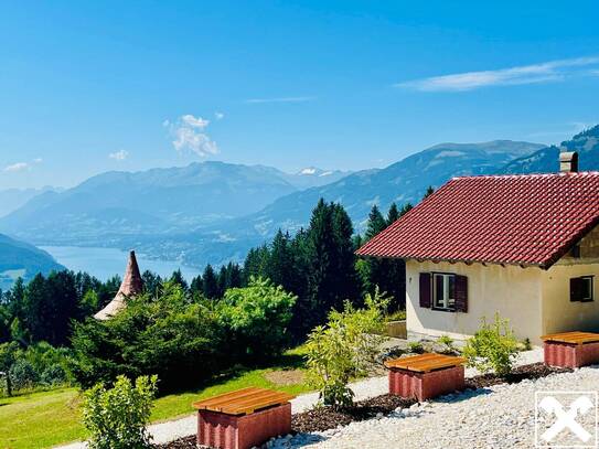 Ferienhaus mit Seeblick