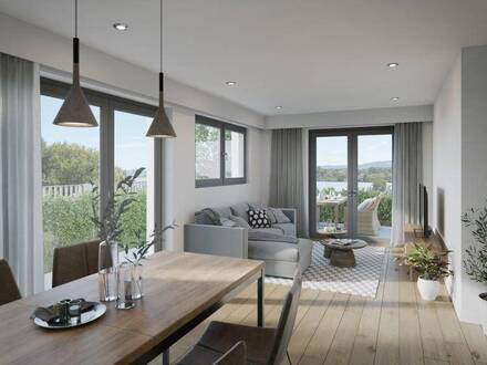 Anlegerwohnung mit Garten in TOP Lage an der Donau