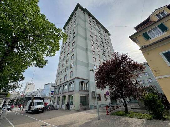 Graz Lendplatz Keplerstraße sanierungsbedürftige 3 Zimmerwohnung mit Top Aussicht im 8. Stock