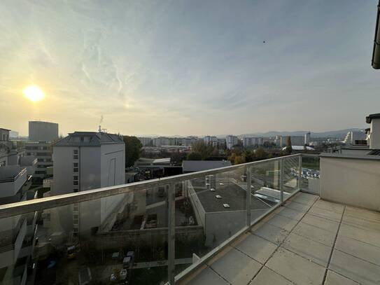 Wohnen mit Ausblick: Moderne 2-Zimmer-Wohnung mit Terrasse in Brigittenau