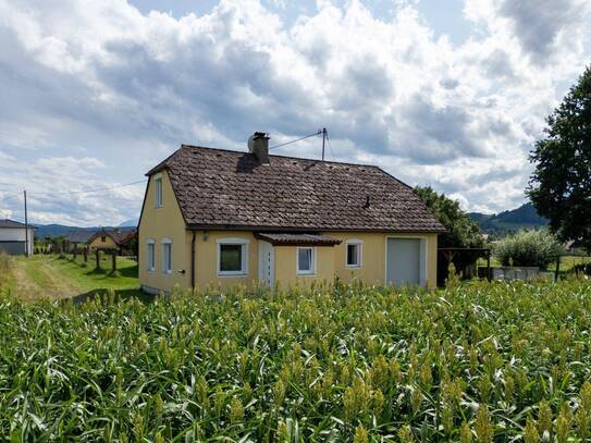 IDYLL | Charmantes Häuschen in idyllischer Lage mit 80m² ca. Wohnfläche und schönem Garten in St. Andrä